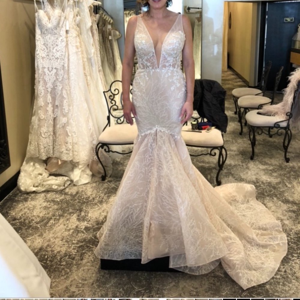 Adam Zohar "Bryanna" Wedding Gown View 3